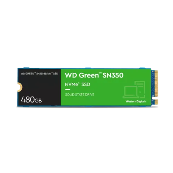 Western Digital Green SN350 480GB M.2 2280 NVMe Gen3 SSD